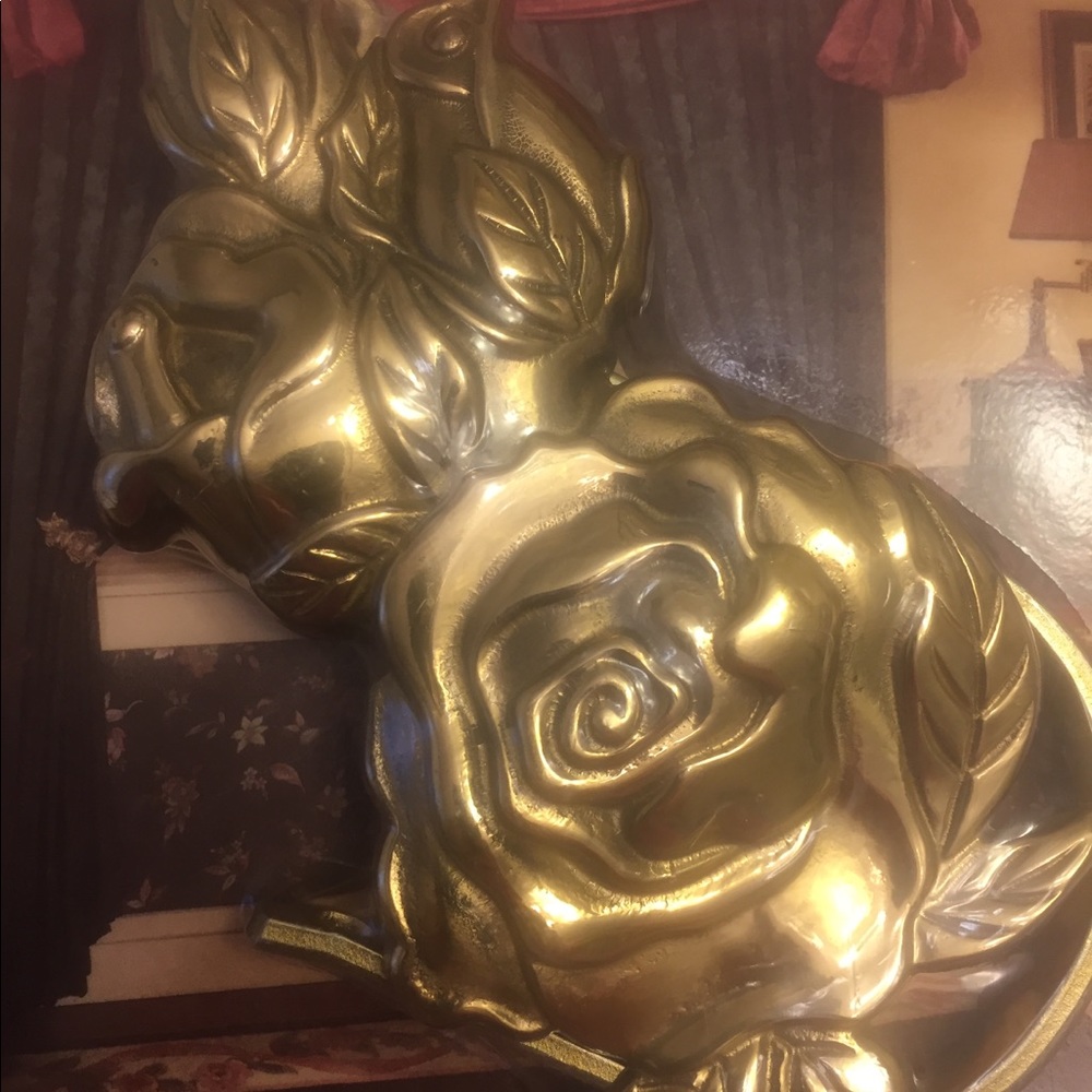 New in package Kirsch scarf holders/holdbacks Rose - Picture 4 of 4